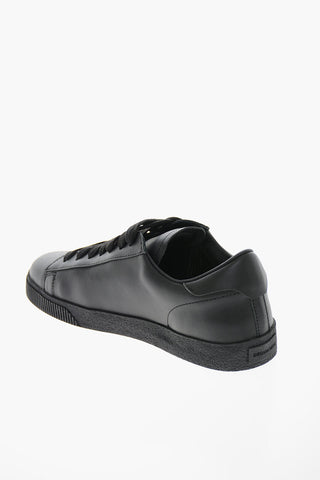 ICON Leather CASSETTA Sneakers with Print