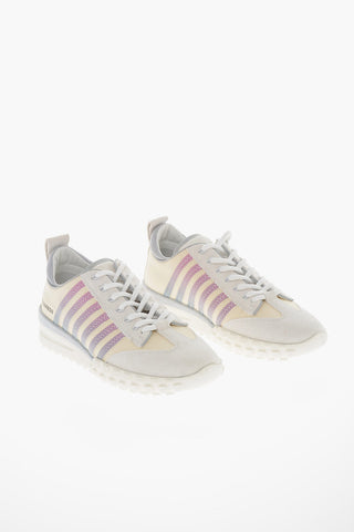 Leather LEGEND Sneakers with Gradient Detail