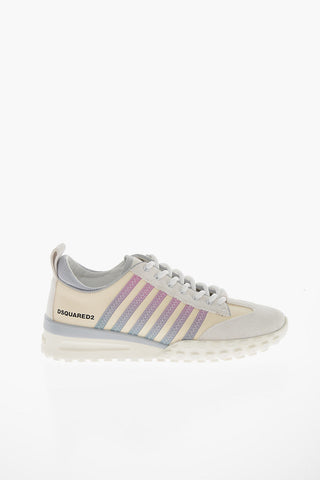 Leather LEGEND Sneakers with Gradient Detail