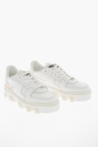ICON Leather BACKET Sneakers with Statement Sole