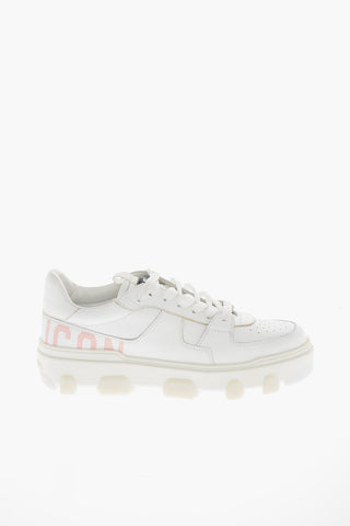 ICON Leather BACKET Sneakers with Statement Sole