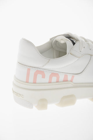 ICON Leather BACKET Sneakers with Statement Sole