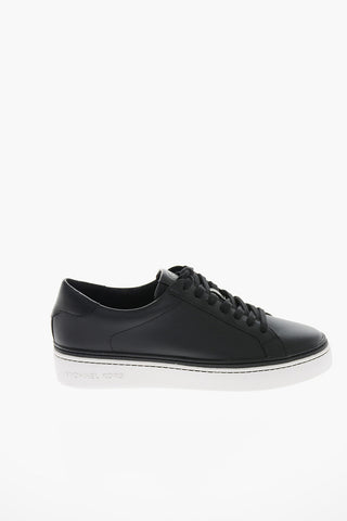 Leather CHAPMAN Sneakers with Debossed Logo