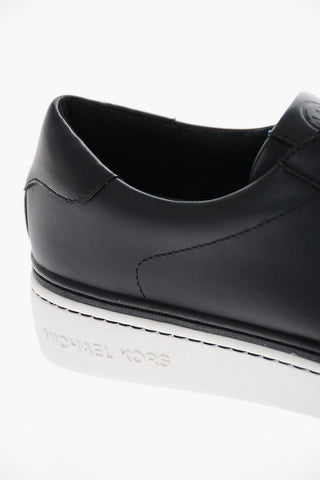 Leather CHAPMAN Sneakers with Debossed Logo
