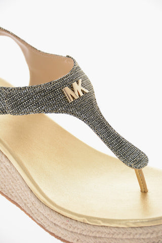 Wedged LANEY Thong Sandals