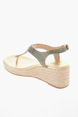 Wedged LANEY Thong Sandals