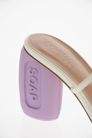 Sandali SOAP in Pelle con Tacco a Saponetta