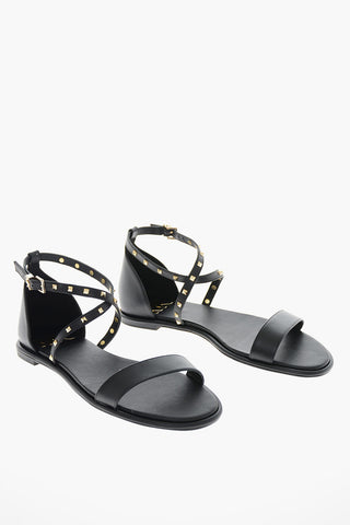 Leather ASTRID Sandals with Stud-embellishment