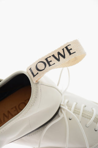 Soft-leather Derby Shoes with Squared Toe