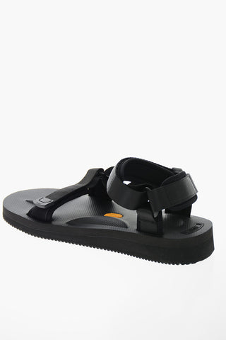 Sandali DEPA-V2 in Tinta Unita con Chiusura in Velcro