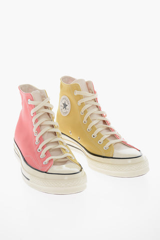 ALL STAR CHUCK TAYLOR Two-Tone 70 High Top Sneakers with Logo patch