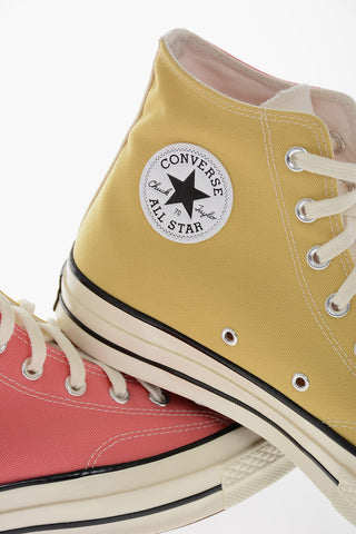 ALL STAR CHUCK TAYLOR Two-Tone 70 High Top Sneakers with Logo patch