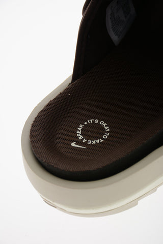 Faux Leather OFFLINE 2.0 Sandals with Contrasting Braided Laces