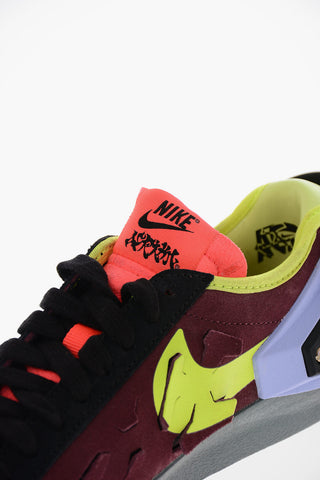 Sneakers Basse BLAZER In Suede Effetto Vintage con Targhetta