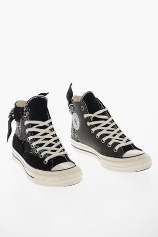 CHUCK TAYLOR ALL STAR Bandana Motif Faux Suede High-Top Sneakers