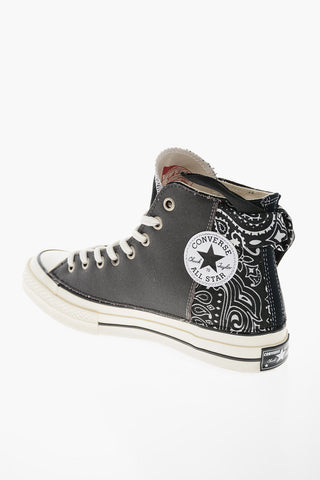 CHUCK TAYLOR ALL STAR Bandana Motif Faux Suede High-Top Sneakers