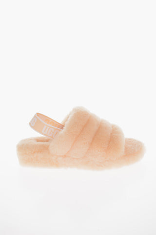 Wool FLUFF YEAH Slipper with Logoed Elastic Band