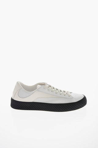 Leather RODINA Low-Top Sneakers with Contrasting Sole