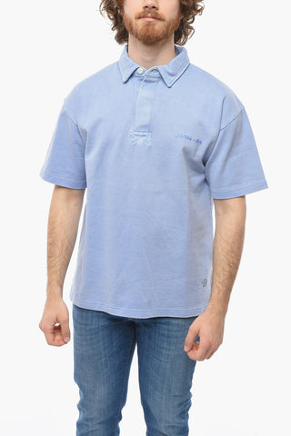 2-Buttons Cotton Polo Shirt