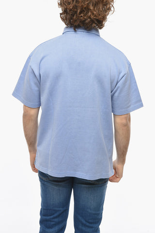2-Buttons Cotton Polo Shirt