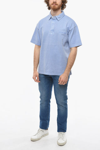 2-Buttons Cotton Polo Shirt