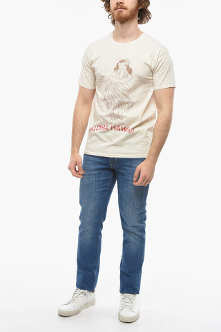 Aloha Hawaii Printed Crew-Neck T-shirt