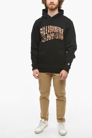 Front Printed Brushed Cotton Hoodie