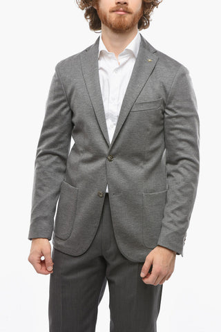 CC COLLECTION Patch Pocket RESET Half-lined Blazer