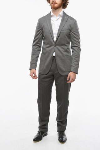 CC COLLECTION Patch Pocket RESET Half-lined Blazer