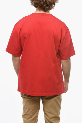 Cotton Crew-Neck T-shirt with Print