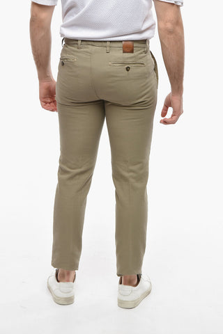 Breast Pocket Linen Blend Pants