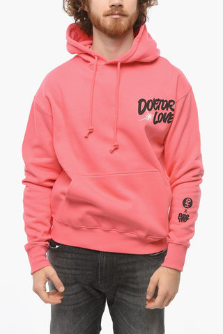 Fleeced Cotton DOCTOR LOVE Hoodie