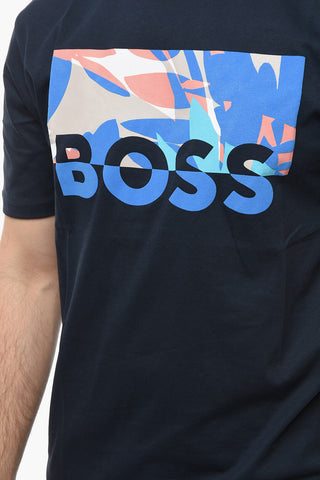 Printed THINKING 3  Crew-Neck T-shirt