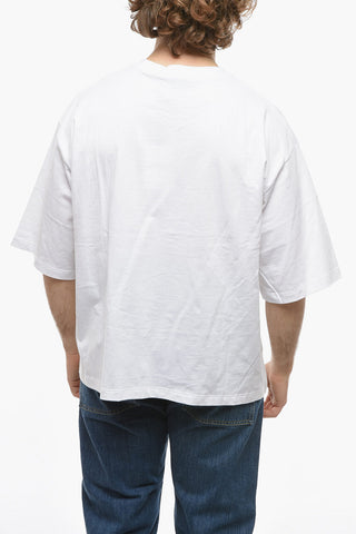 KAILAND O. MORRIS T-Shirt Girocollo con Stampa a Contrasto
