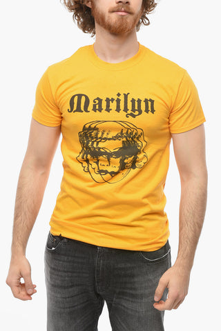 T-Shirt ERROR MARILYN Girocollo Stampata sul Fronte
