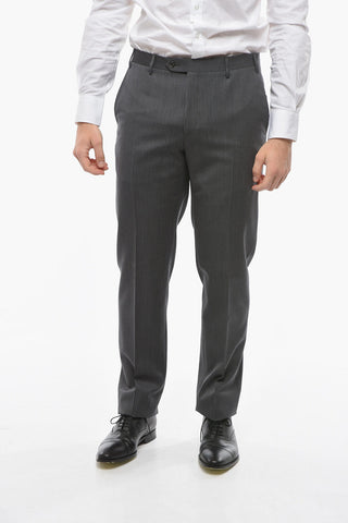 CC COLLECTION Notch Lapel RIGHT Pinstriped Suit