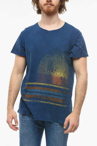 T-shirt Girocollo HORIZON  Con Stampa