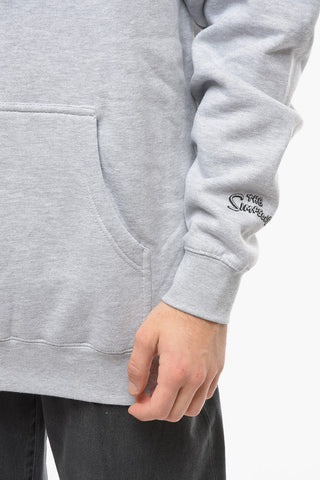 THE SIMPSON Oversized Fleeced-Cotton Hoodie