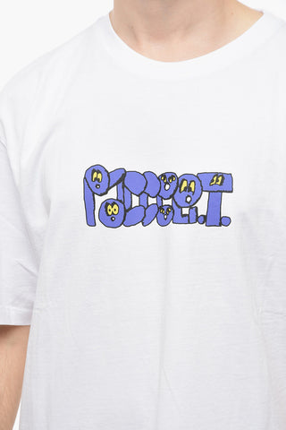 Cotton Crew-Neck T-shirt with Print