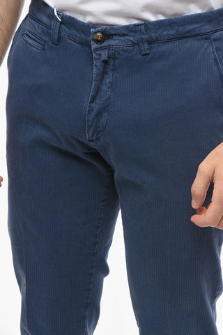 Pantaloni Chino Slim Fit a Righe