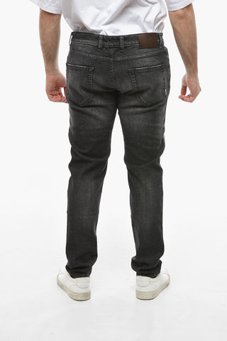 Jeans ROCK in Denim Slavato Slim Fit 16cm