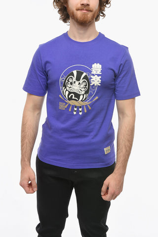 Daruma Printed Crew-neck T-Shirt