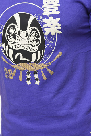 Daruma Printed Crew-neck T-Shirt