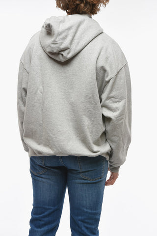 Hoodie with Contrasting Embroidery Logo