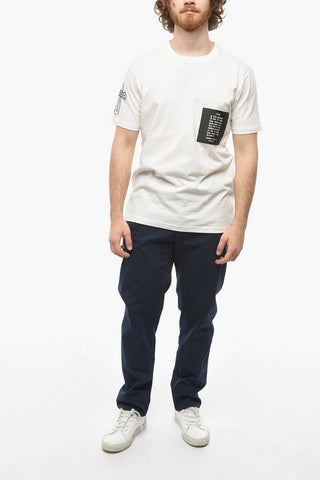 Maxi Logo Printed Crew-neck T-Shirt