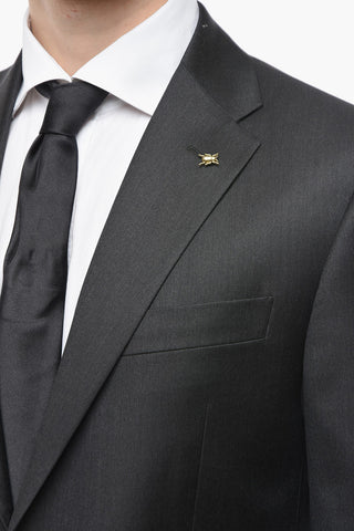 CC COLLECTION 2 Button RIGHT Twill Virgin Wool Suit