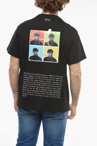 Back Printed Crew-neck 1975 BILL T-Shirt