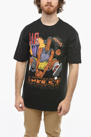 Printed Crew-neck T-Shirt