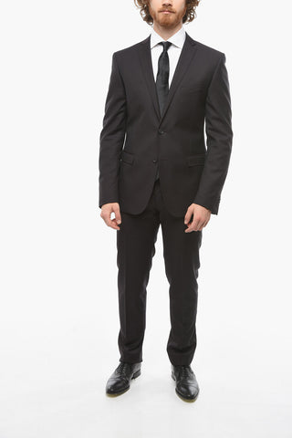CC COLLECTION Pin Point Wool and Silk RESET Suit