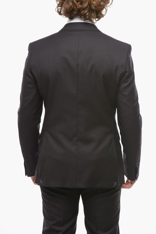 CC COLLECTION Pin Point Wool and Silk RESET Suit